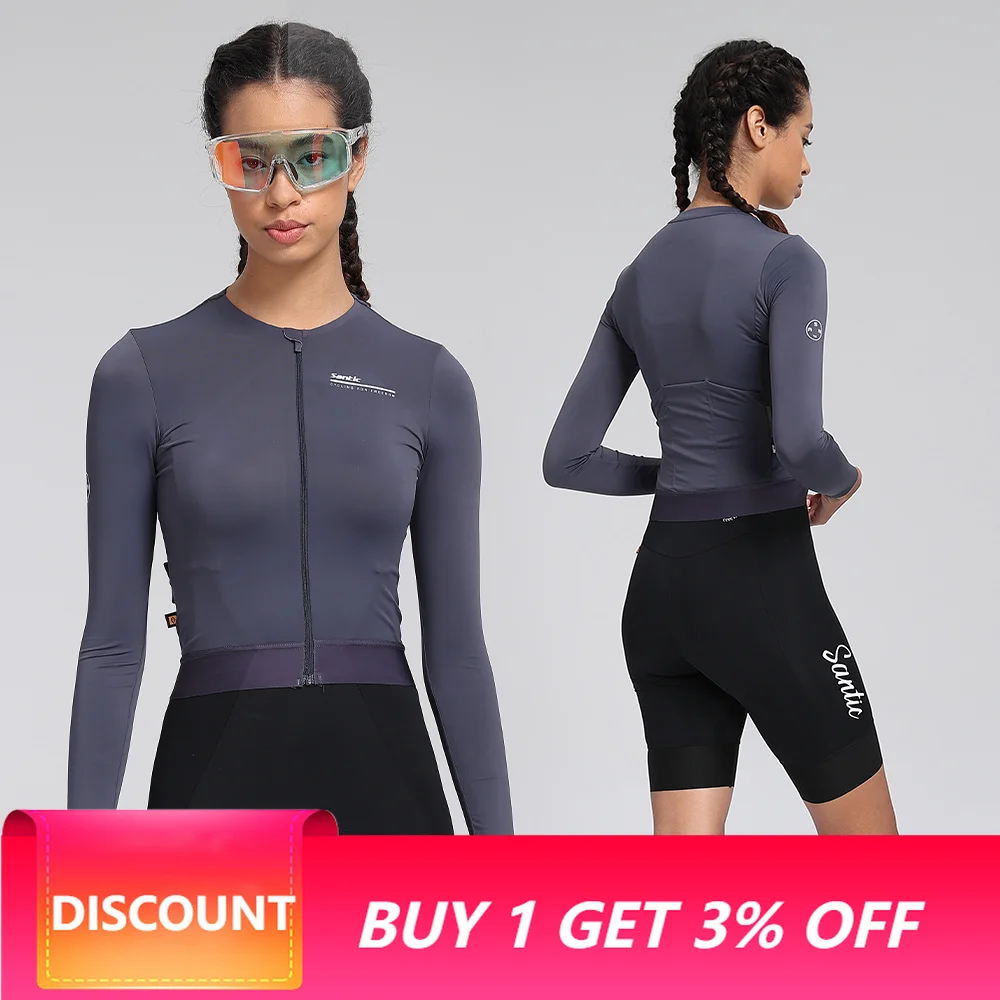 maglia-da-ciclismo-estiva-santic-versione-corta-manica-lunga-per-donna-protezione-solare-traspirante-aderente-abbigliamento-da-equitazione-tl2