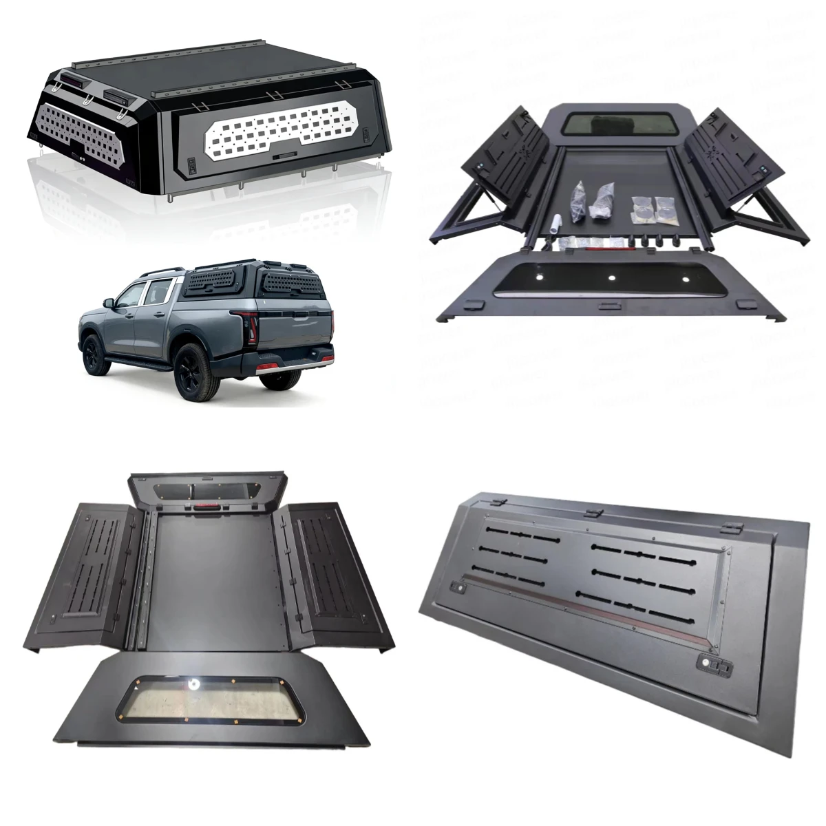 

STLF Factory Heavy-Duty Pickup Truck High Cover Canopy Pickup Topper For Jeeps Gladiator Toyotas Hilux D-max Models New Style