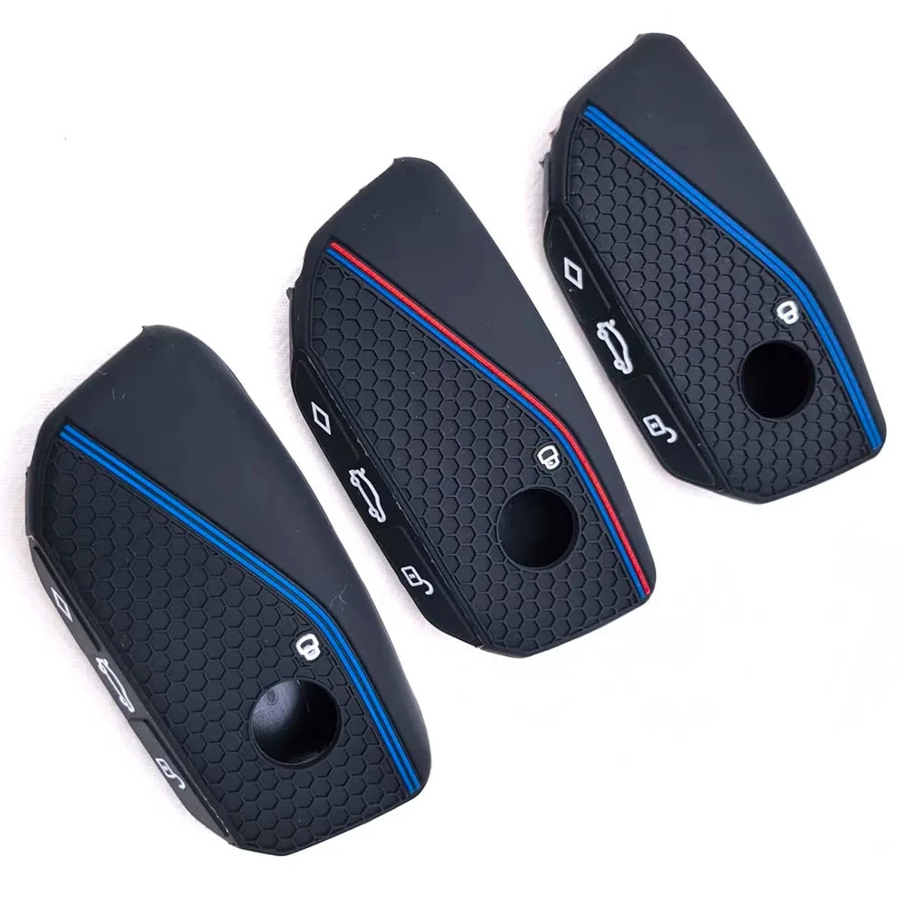 

Для BMW X1 U11 I7 G70 X7 Lci 320i F20 U06 M3 Gtr X3 X5 X7 F48 2023 2024 силиконовый чехол для автомобильного дистанционного ключа, аксессуары