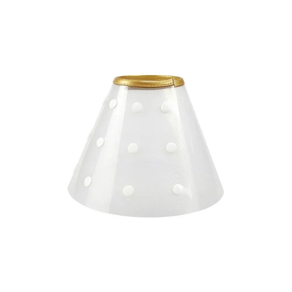 

Transparent Cat Recovery Collar Adjustable Anti-licking Cat Elizabethan Collar Anti-bite Plastic Dog Neck Cone Stop Licking