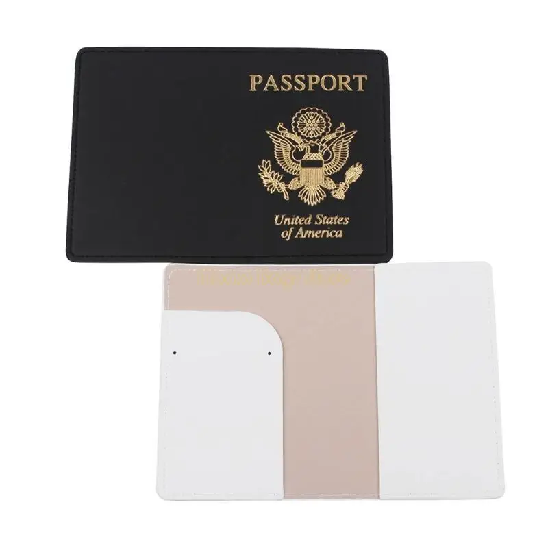 X90d tragbarer USA Reisepasshalter PU Leder -Kartenabdeckung für Case Protector