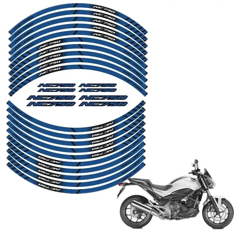 FOR HONDA NC750 NC750S NC750N NC750X Motorcycle Parts Contour Wheel Decoration Decal Sticker - D