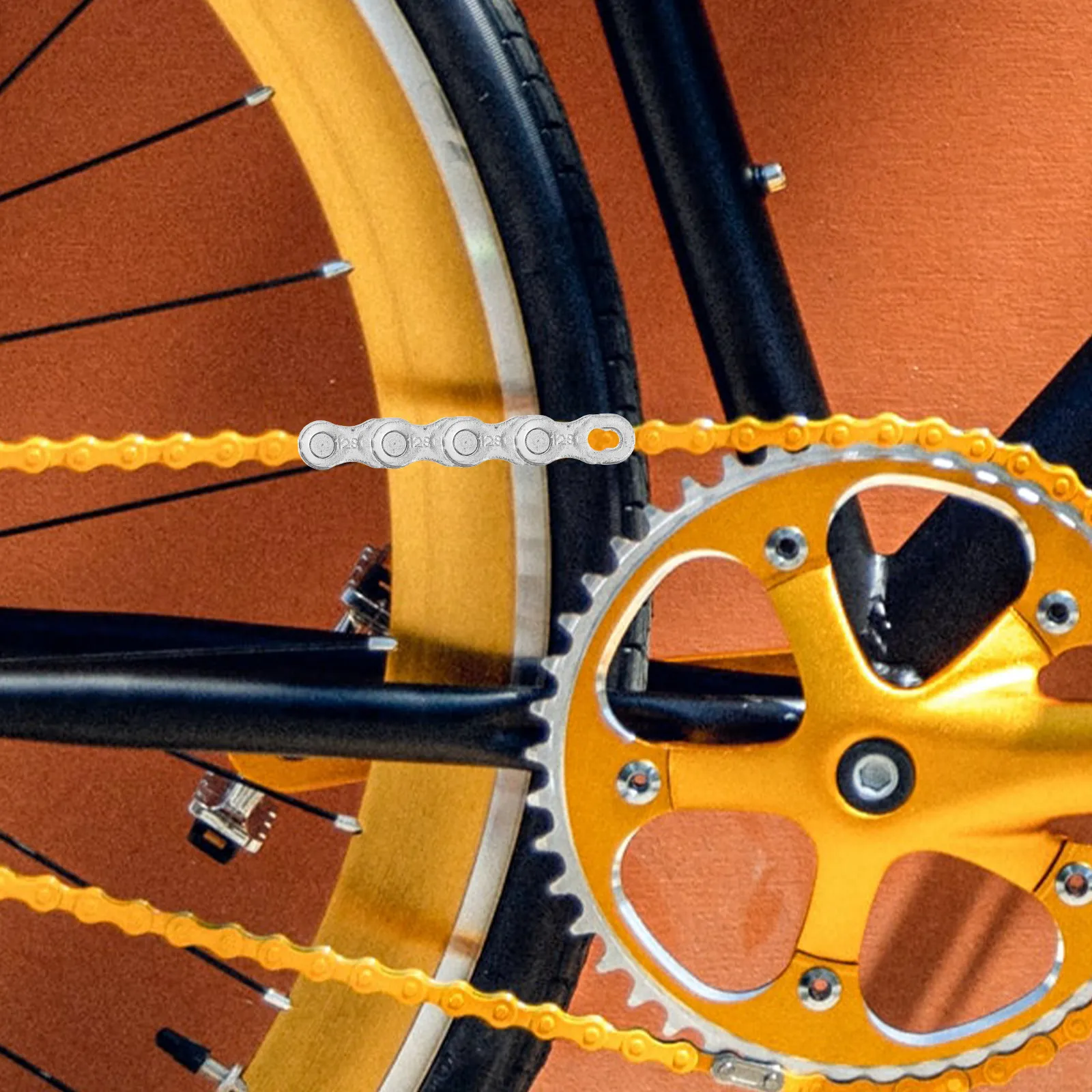 

2 пары профессиональных стальных соединителей для велосипедных цепей, универсальные быстросъемные зажимы для MTB и шоссейных велосипедов, адаптеры для велосипедных цепей