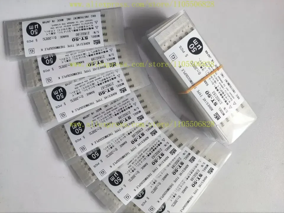 RKC  Film Type Temperature Sensors ST-50 W-ST50A-1000-6C ST-50B-100-04