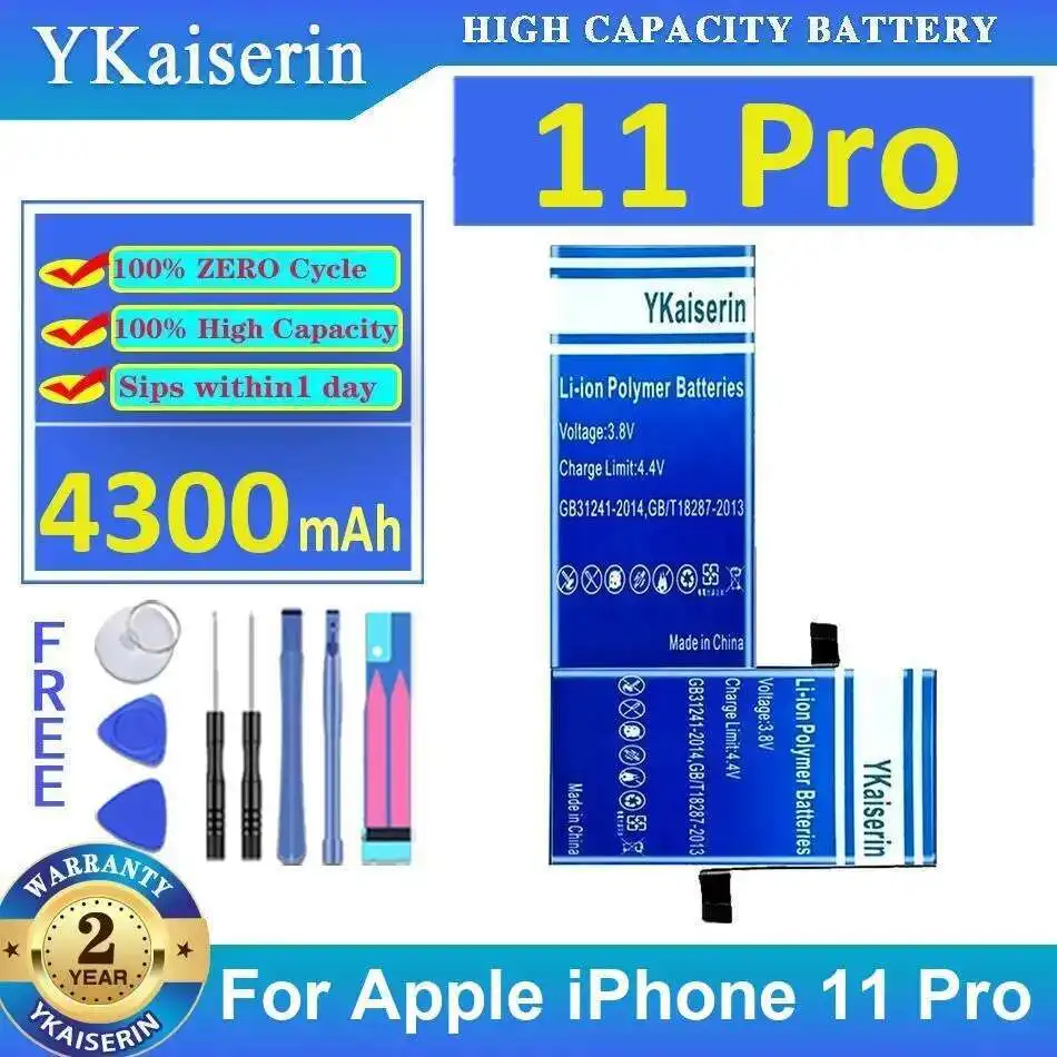 

Mobile Phone Battery 4300Mah For Apple Iphone 11 Pro Reliable Power Supply