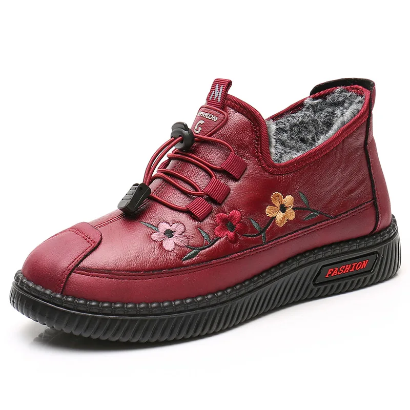 New 2023 Women'sTrend Platform Boots Chuny Heel Vintage Fashion Casual Luxury Western Ankle Female MomBoots