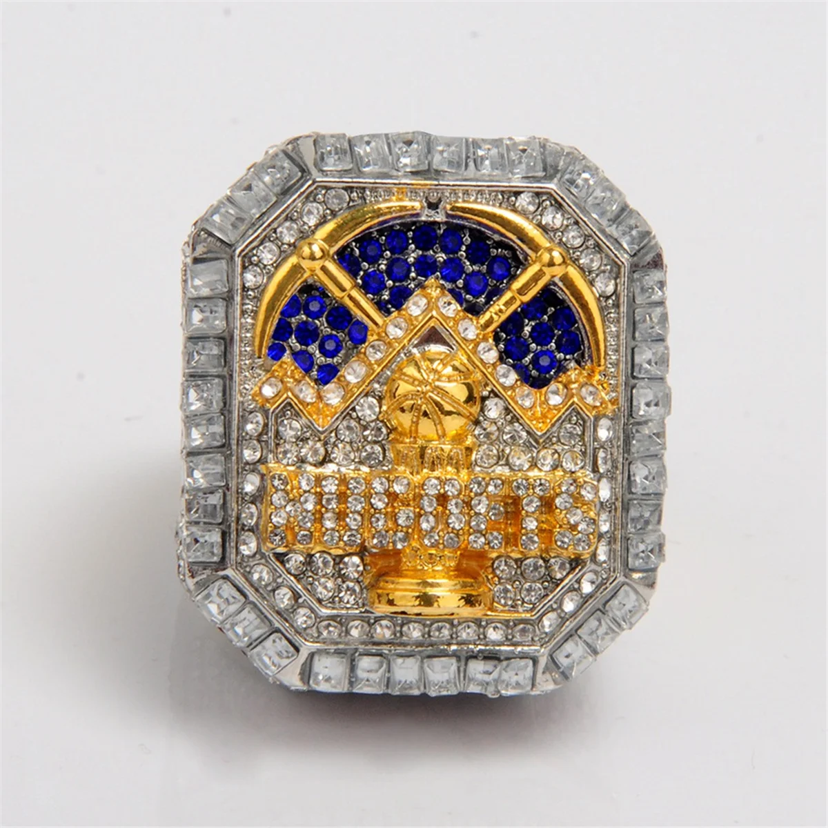 

A99U Basketball Championship Ring to Commemorate the 2023 Season, Nuggets Championship Ring MVP Ring