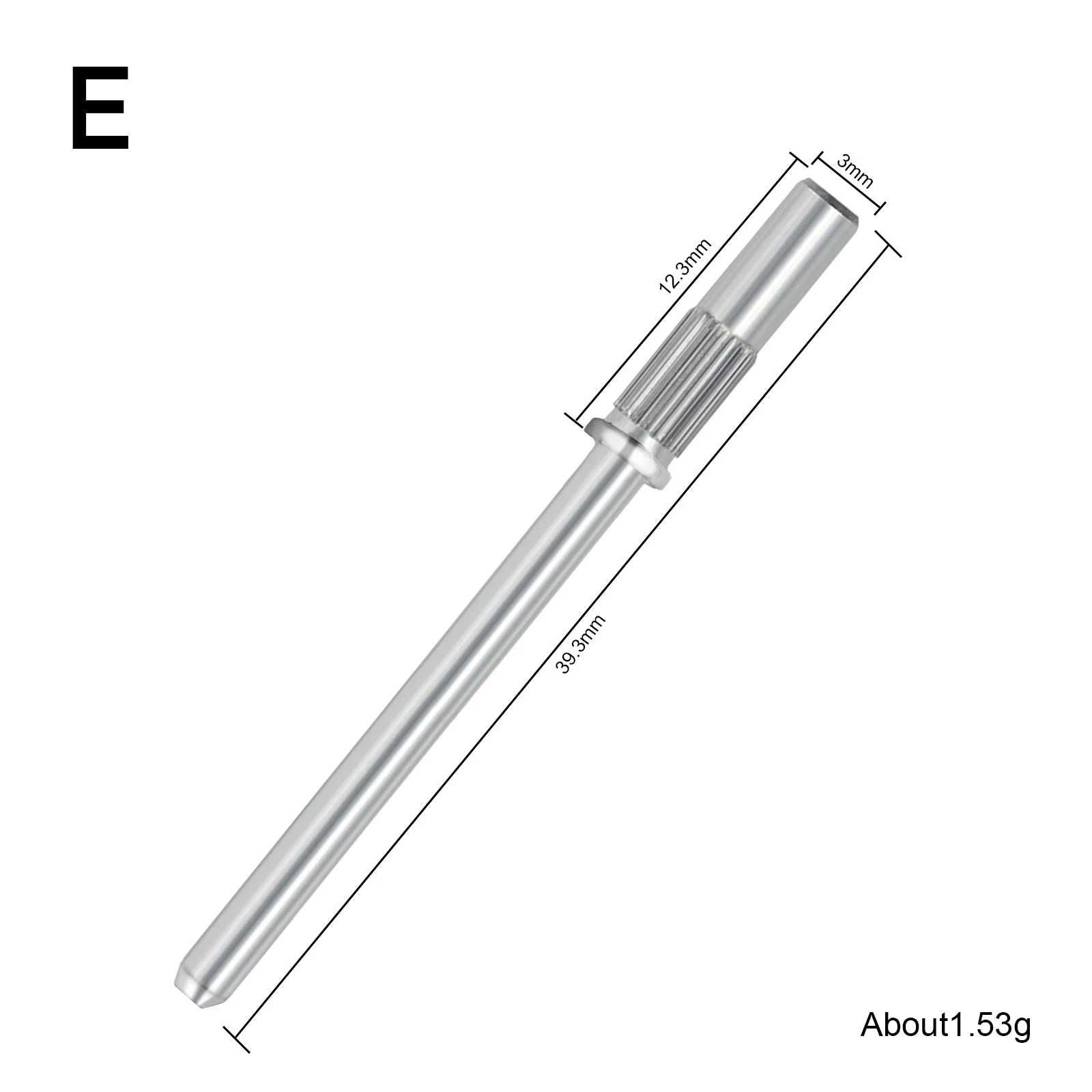 Mały zestaw do manicure: pierścień szlifierski, pierścień szlifierski z wałkiem, rdzeń pierścienia szlifierskiego, narzędzie do naprawy paznokci, usuwania martwego naskórka.