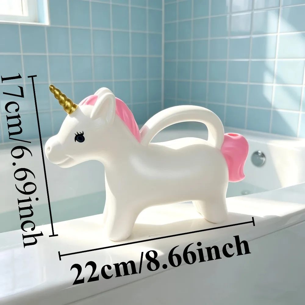 Unicorn Watering Can Plastic Kids Watering Can Beach Water Toy for Toddlers Outdoor Garden Sand Pool Swimming Bath Play Gifts