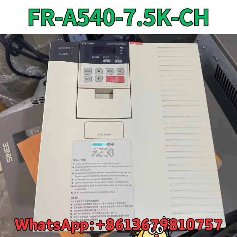 

Used Frequency converter FR-D740-3.7K-CHT test OK Fast Shipping