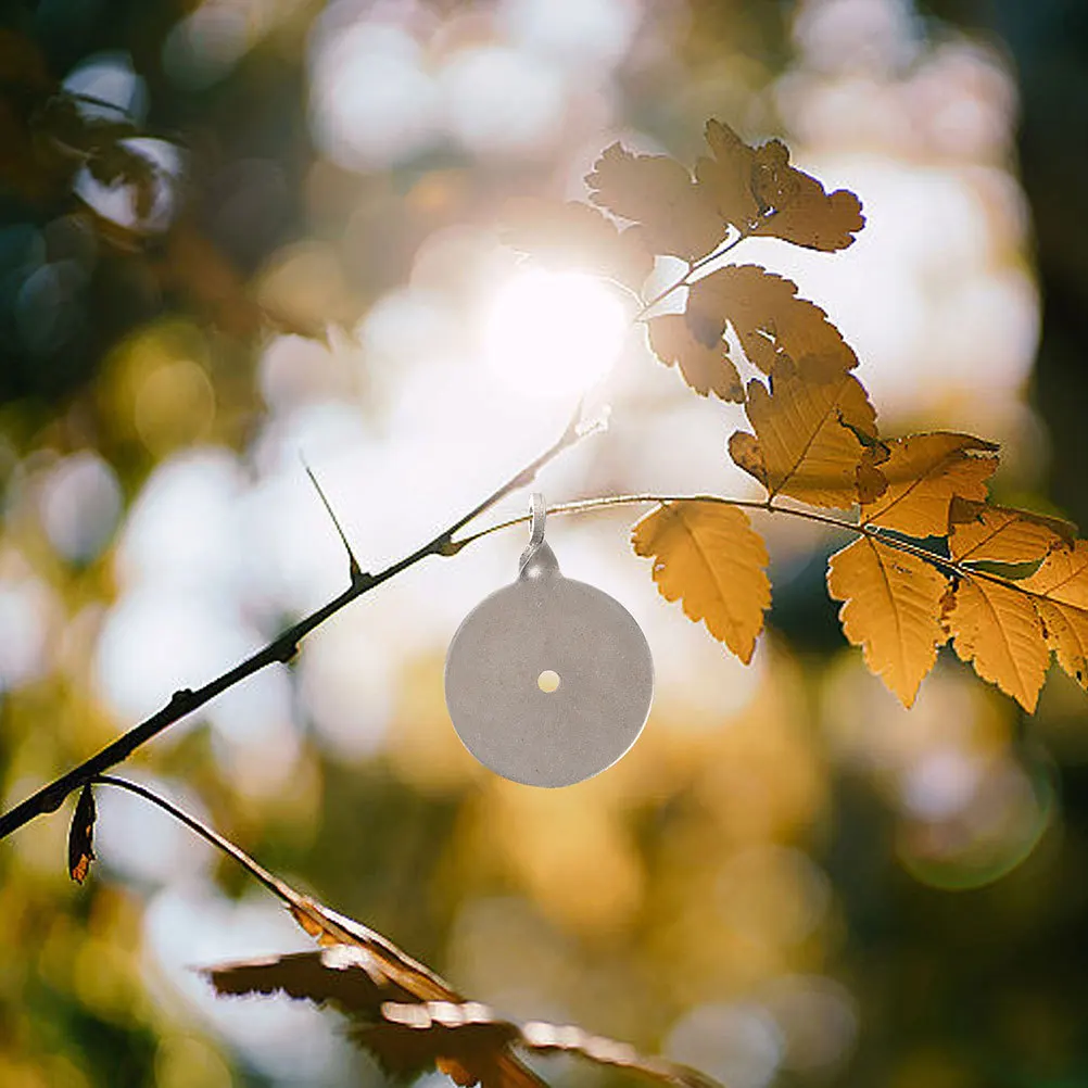 

6pcs Training Targets Portable Metal Target Set For Kids Outdoor Sports Practice Childsafe Design Splatter Target Accessory