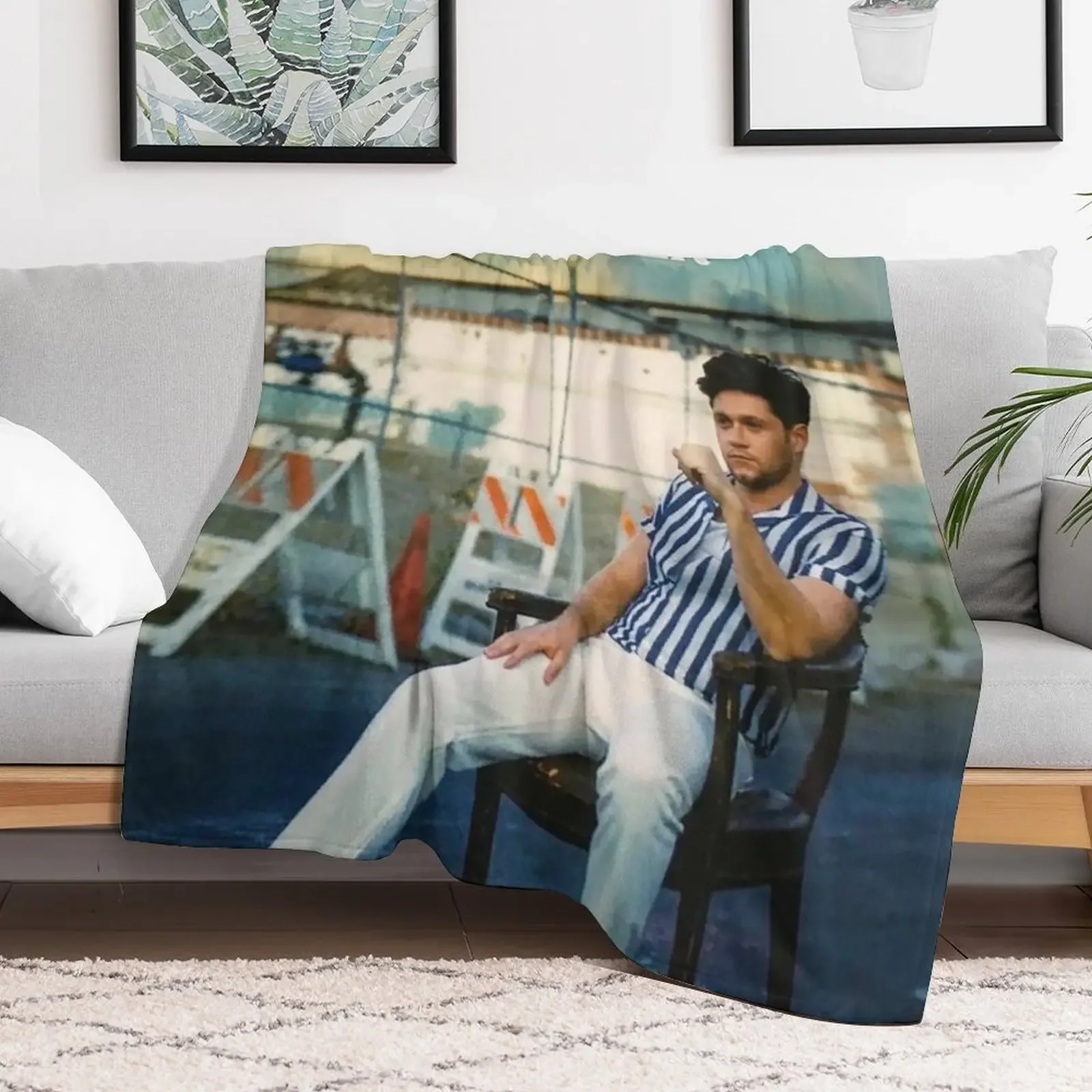 naal Niall heartbreak North American Tour 2021 Throw Blanket Soft Comfort Blanket for Reading Watching TV