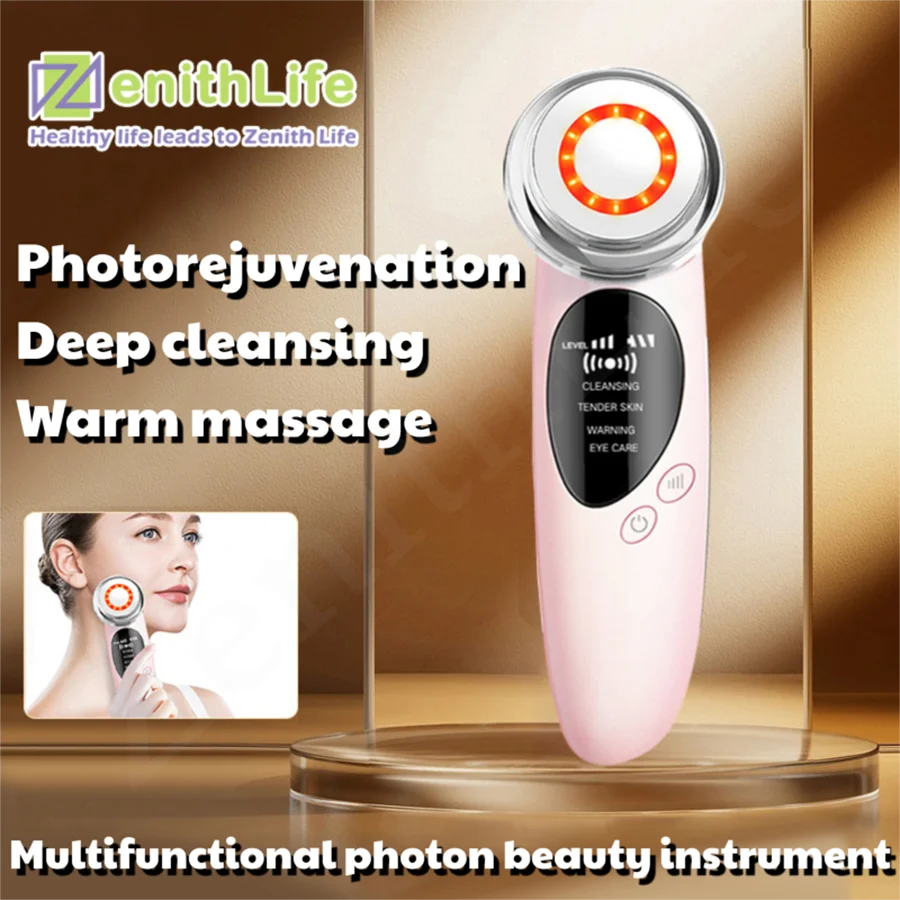 

ZenithLife Photon Beauty Instrument Cleans, Moisturizes, Lifts And Rejuvenates Skin In One 2025 New Design Gift For Girlfriend