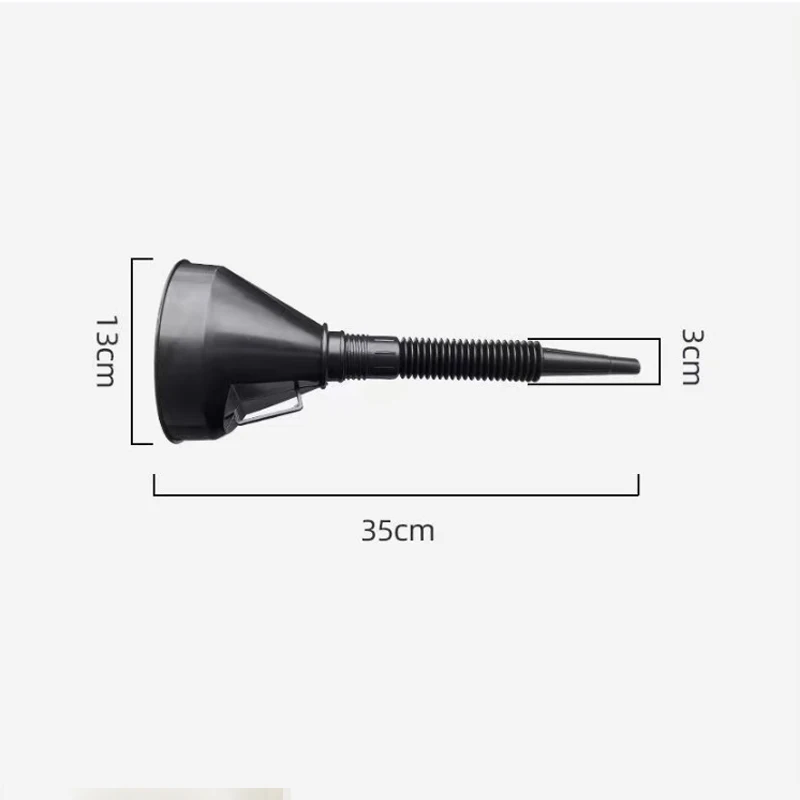 Engine Refueling Funnel with Filter for Car Motorcycle Truck Oil Gasoline Filling Strainer Extension Pipe Hose Funnels Tool