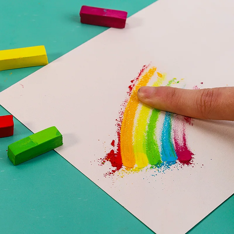 MUNGYO MPS Soft Pastel für Künstlerzeichnungen, Mischen, Abstufungen, trockenes Waschen, ungiftiges Tonfärben, temporäre Haarfärbung, AP-Markierung