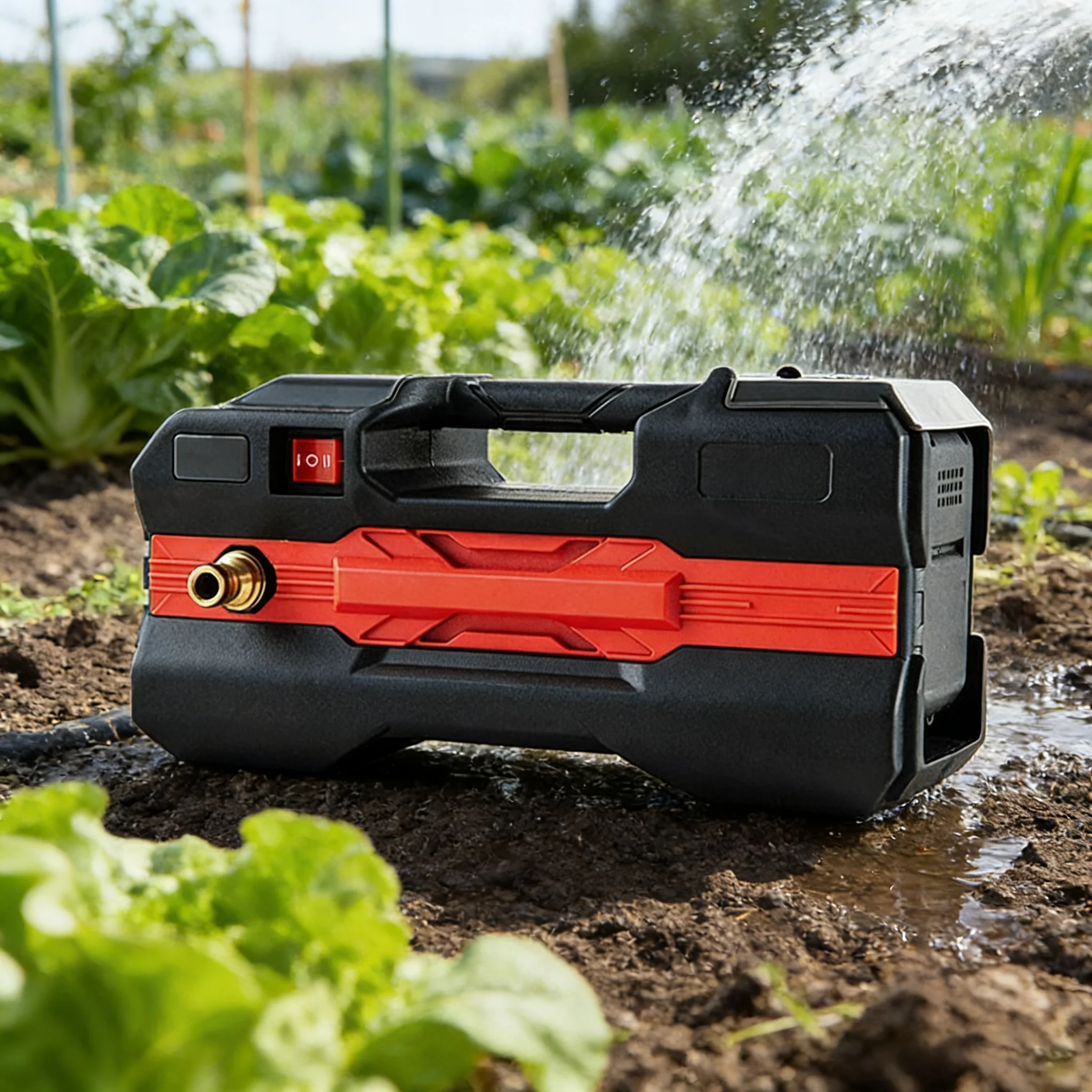 

21 В литиевый электрический водяной насос, ирригационный насос, легкий компактный насос для полива сада, ирригационный насос