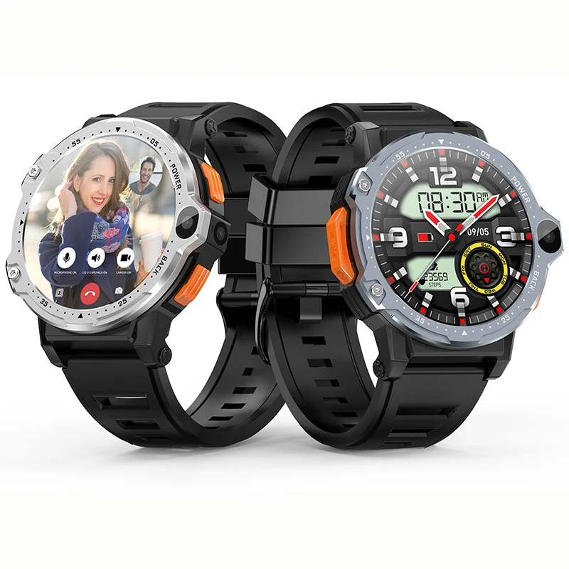 Smartwatch With HD Camera Man Woman 2G 4G Sim Card 64GB 16GB RAM NFC GPS WiFi Android Waterproof Smart Watch 1.54''