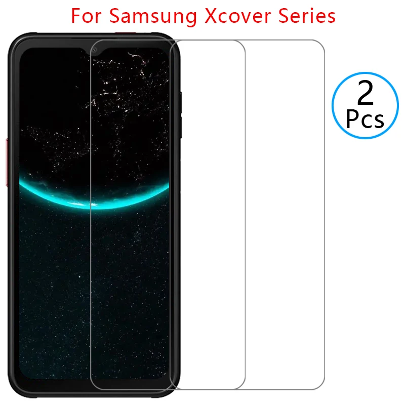 protective tempered glass for samsung galaxy xcover7 xcover6 pro screen protector on xcover 6 7 6pro 7pro film samsumg x cover