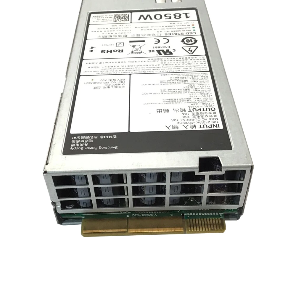 Original 9R9PK TRM9N 1850W PC Power Supply 100-240V D1850E-S0 DPS-1850AB-A 1850W Server Power Supply 09R9PK 0TRM9N