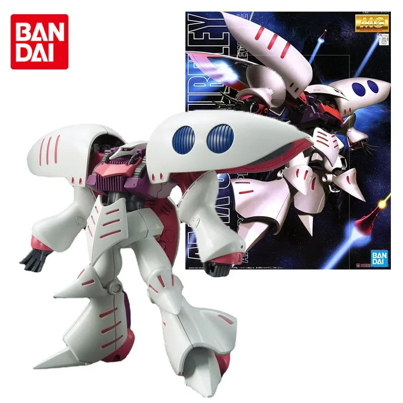 

Bandai Genuine Gundam Model Kit Anime Figure MG 1/100 AMX-004 Qubeley Gunpla Anime Action Figure Collection Toys for Children