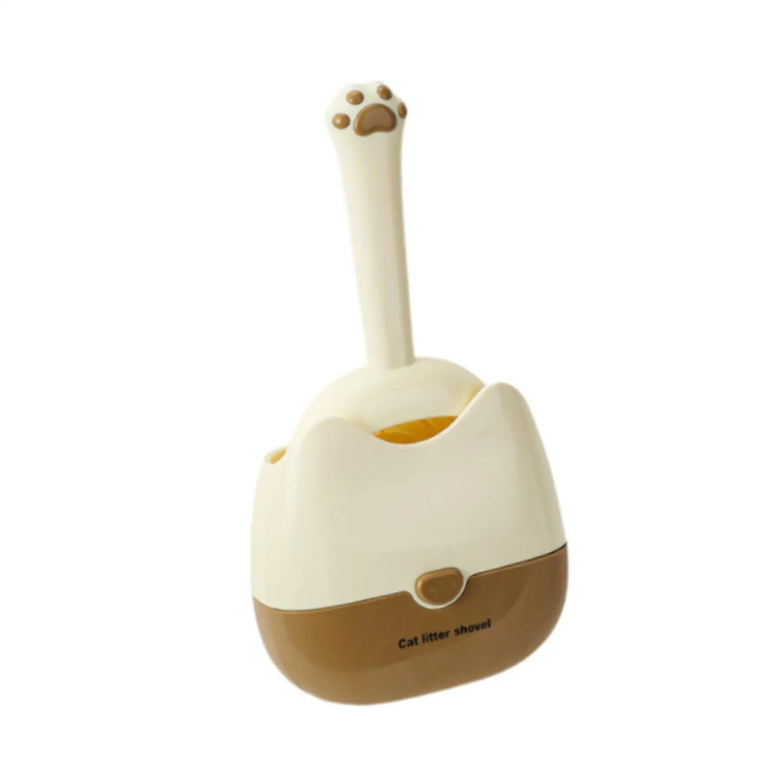 Cat Litter Scooper Multifunctional Pet Shovel for Living Room Beech Litter Box