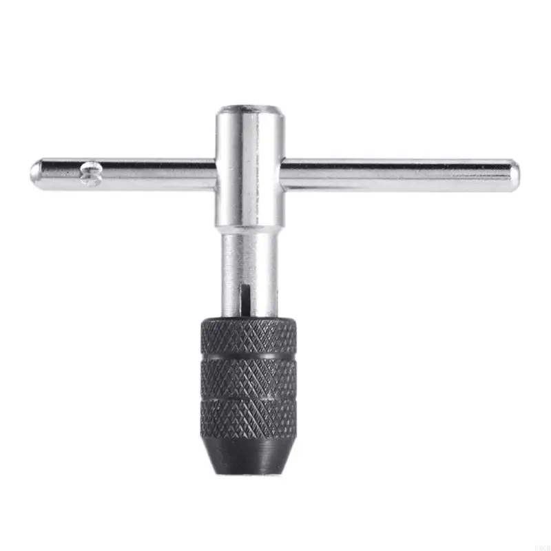 

D5QB Tap Holder T-handle Tapping Drill Bit Handle Screwdriver Taps Hand Tool M3-M6