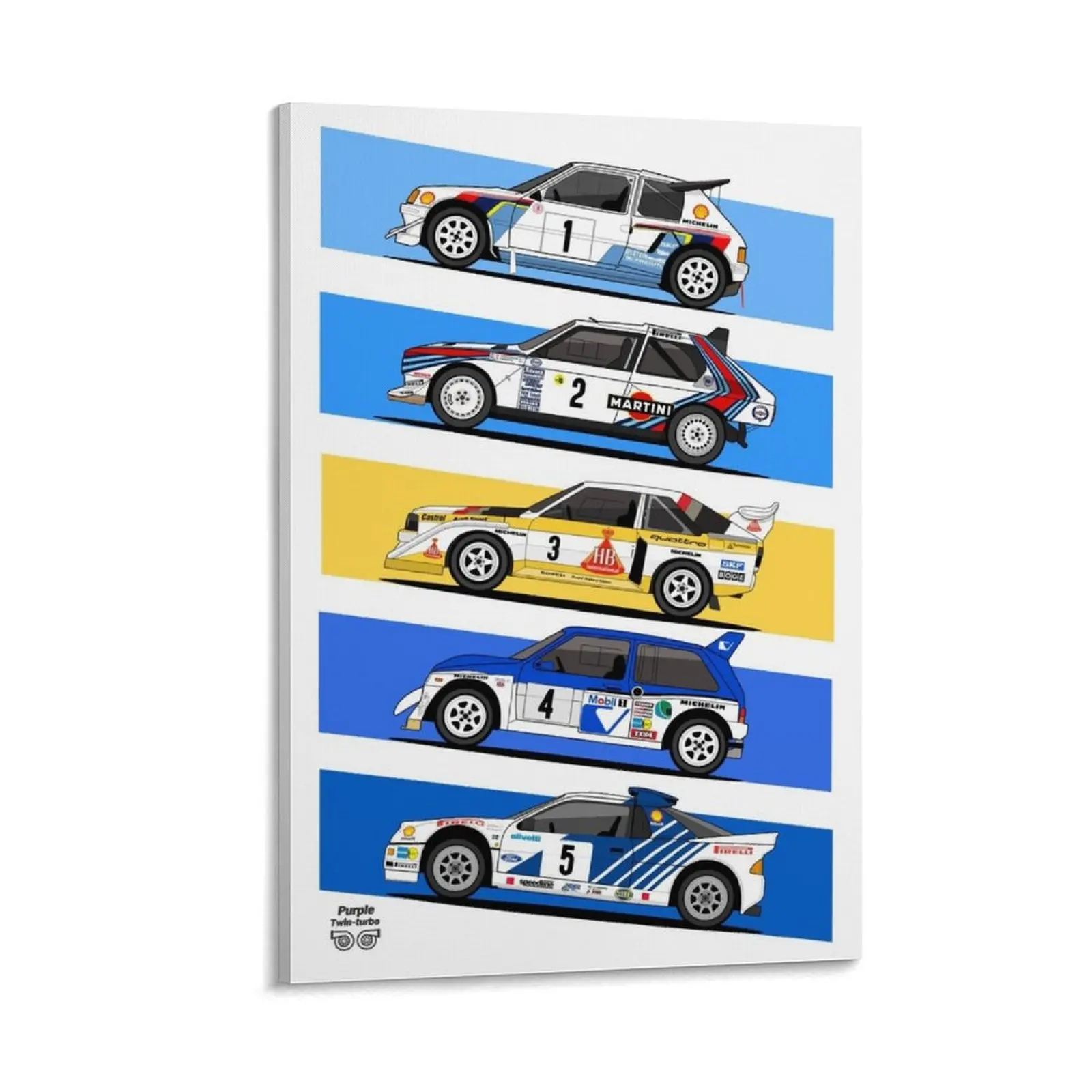 

1986 Group B v2 Canvas Painting wall frame for living room room decorations for girls
