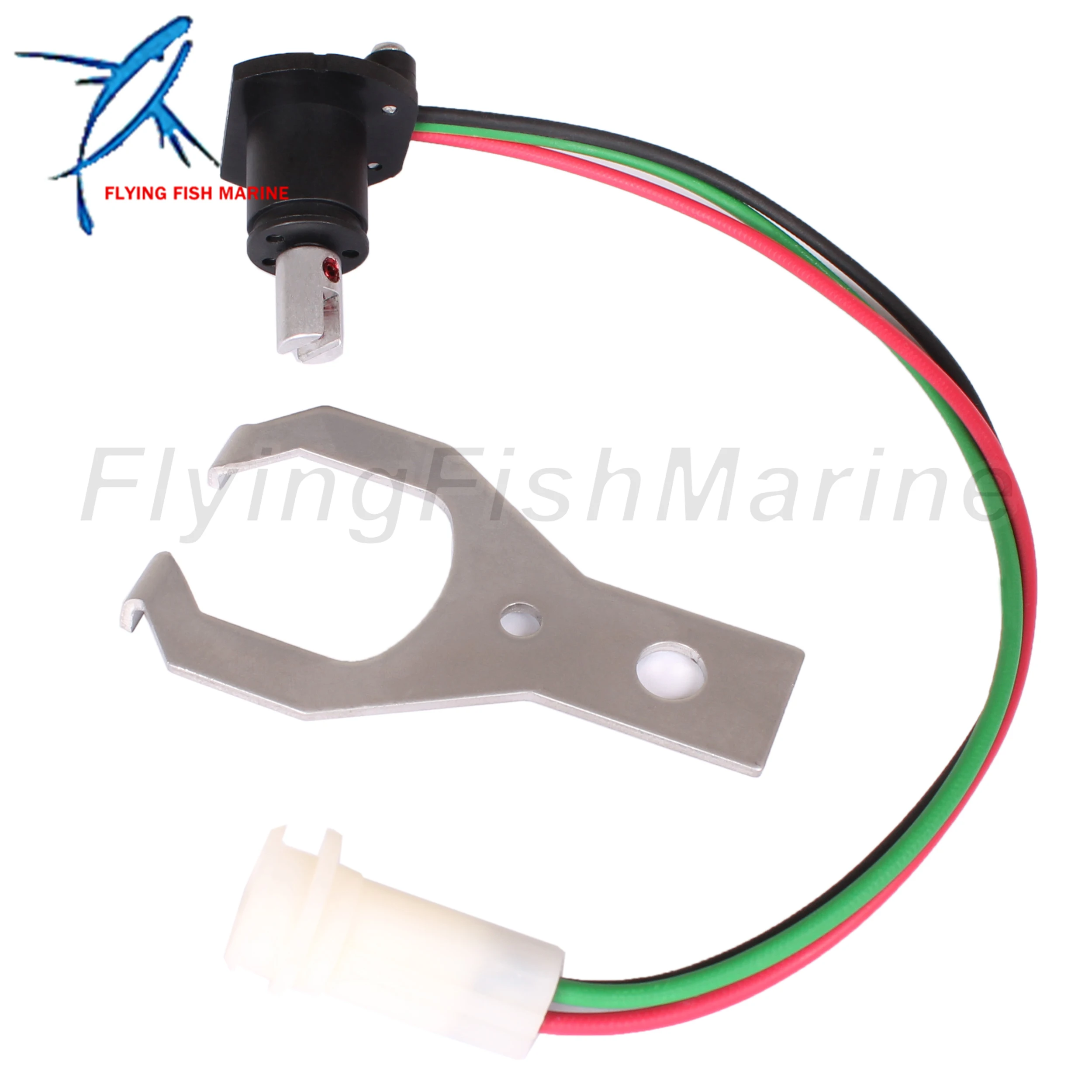 

Boat Engine 22314183 873531 Trim Tilt Sender Sensor w/Bracket for Volvo Penta AD / DP / SX / EF / BY / LK / KAD / TAMD Series dr