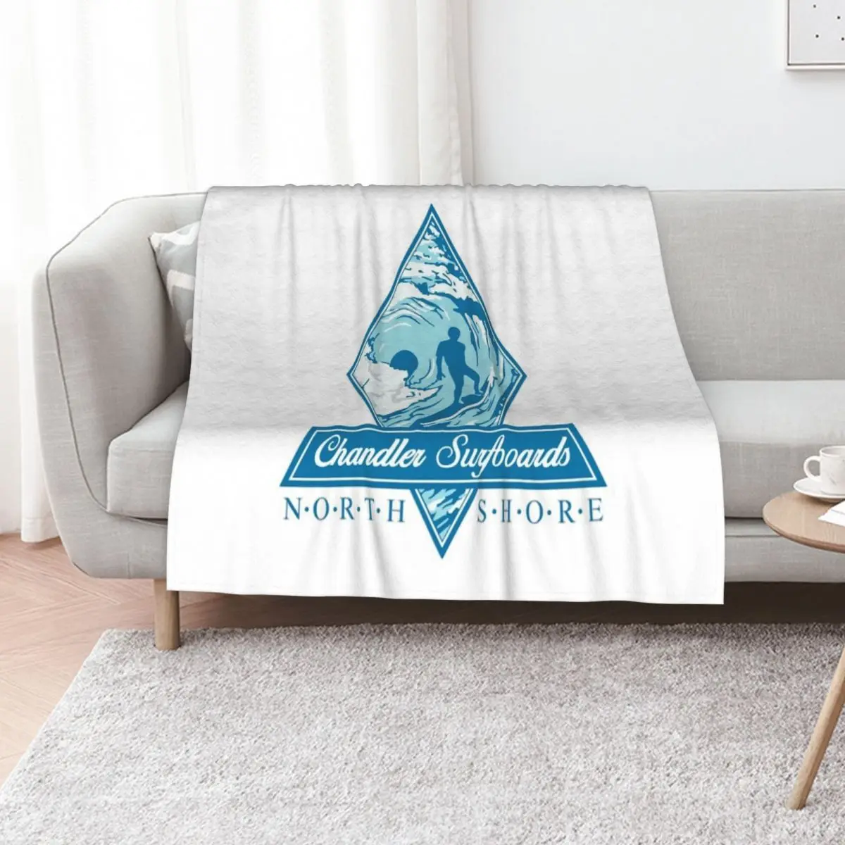 Chandler Surfboards North Shore Throw Blanket Single Furrys christmas gifts for winter Luxury Thicken Bed Fashionable Blankets