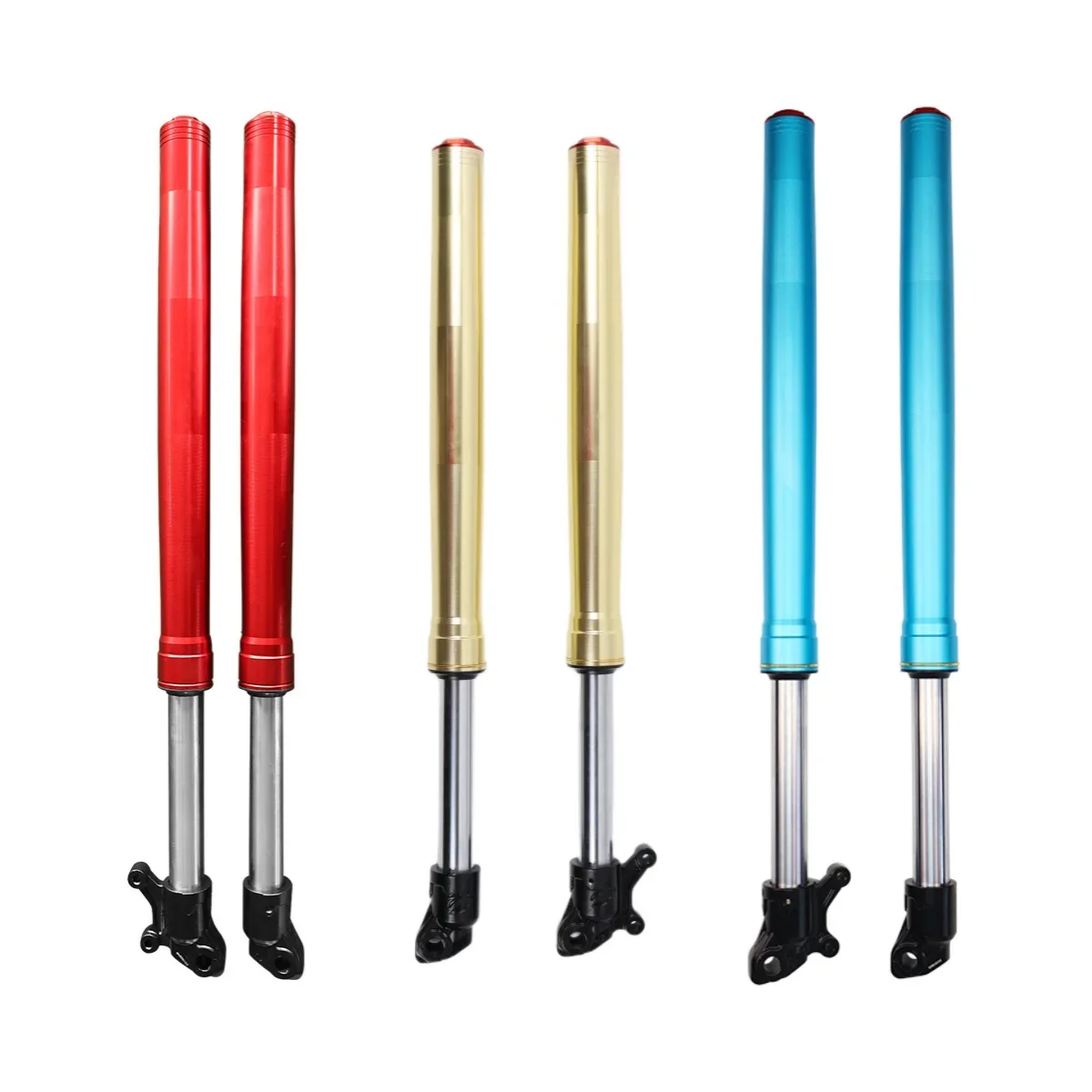 

Manufacture 12mm Axle 39*42mm Electric Suspension Dirt Pit Bike Hydraulic Inverted Front Fork For Tuttio