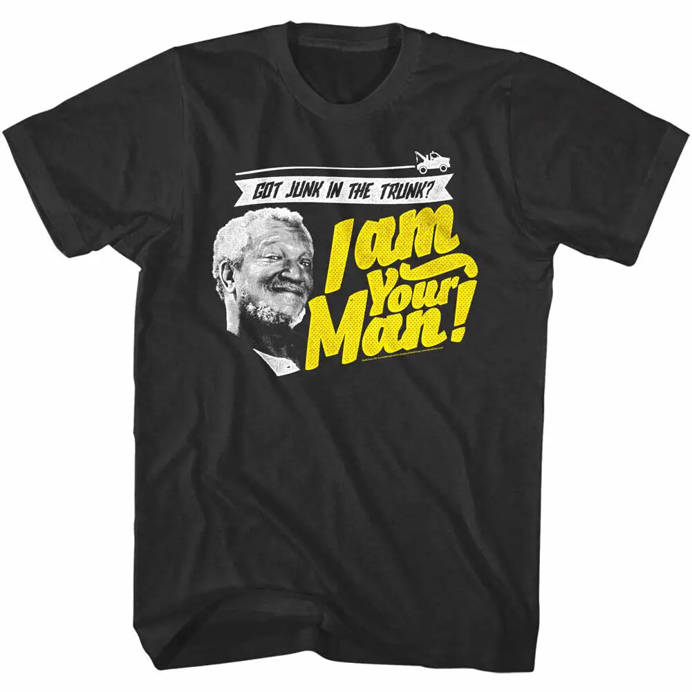 Redd Foxx Junk in the Trunk Men's T Shirt Sandford Sons Fred I am Your Man