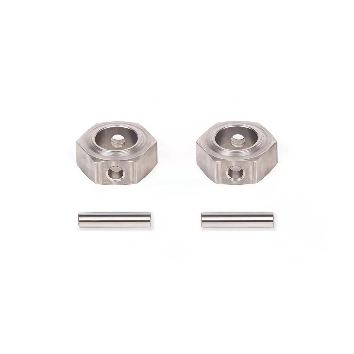 TH01117 CNC Aluminum 12Mm Hex Wheel Hub Set 2Pcs For KM2Pro KM5 KM5Pro 1/8 RC Crawler Upgrade Parts