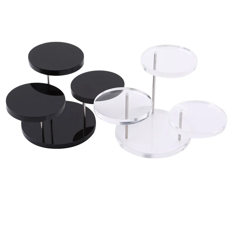 3 Layers Selling Fashion Temperament High-grade Sense of Acrylic Jewelry Display Stand/Multi-layer Round Cake and Dessert Rack