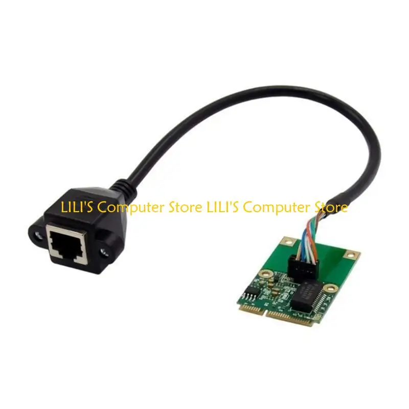 A52B Desktop Mini PCIe Gigabit Corded Networking Card I210AT RJ45 Networking Adapters 2.5Gbps