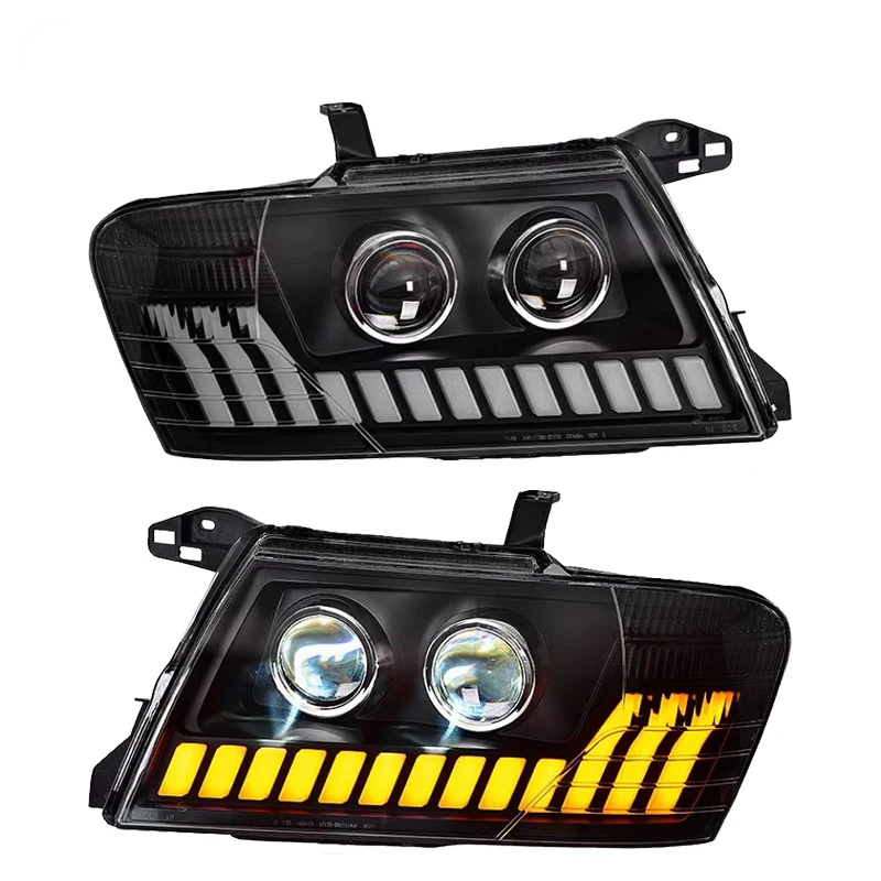 

For Mitsubishi Pajero V73 V75 V77 2000-2012 Plug and Play Headlight Upgrade LED Head Front Lamps Montero Car Accessories DRL
