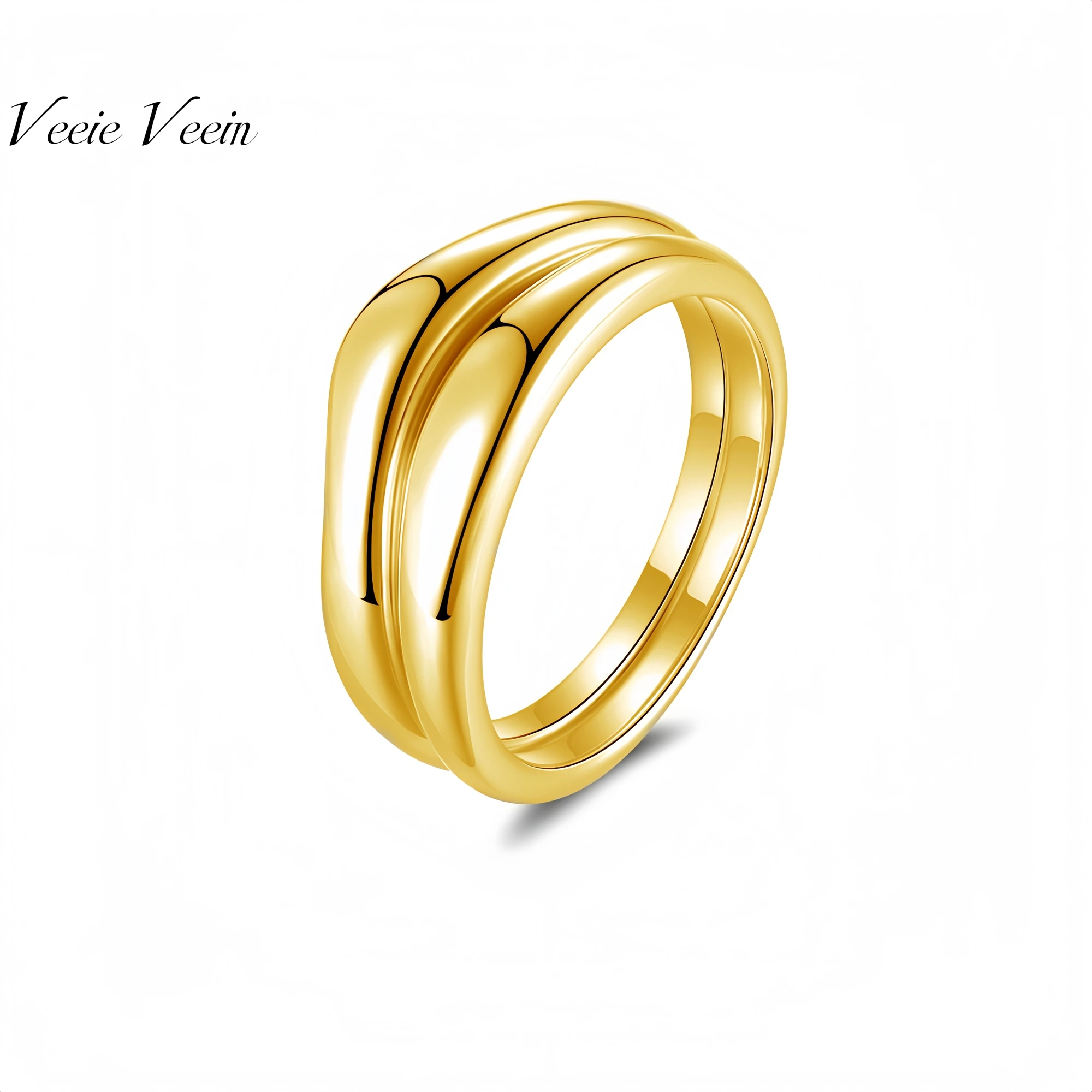 

Veeie Veein Luxury Brand S925 Sterling Silver Ring Couple Rings Simple And Simple Fashion Moissanite GRA Certificate Jewelry