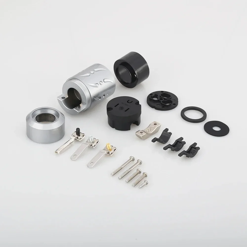 

Виброг, алюминиевый сплав, чистая медь, родиевое покрытие, адаптер для кабеля питания 20 мм, американская версия, power pl