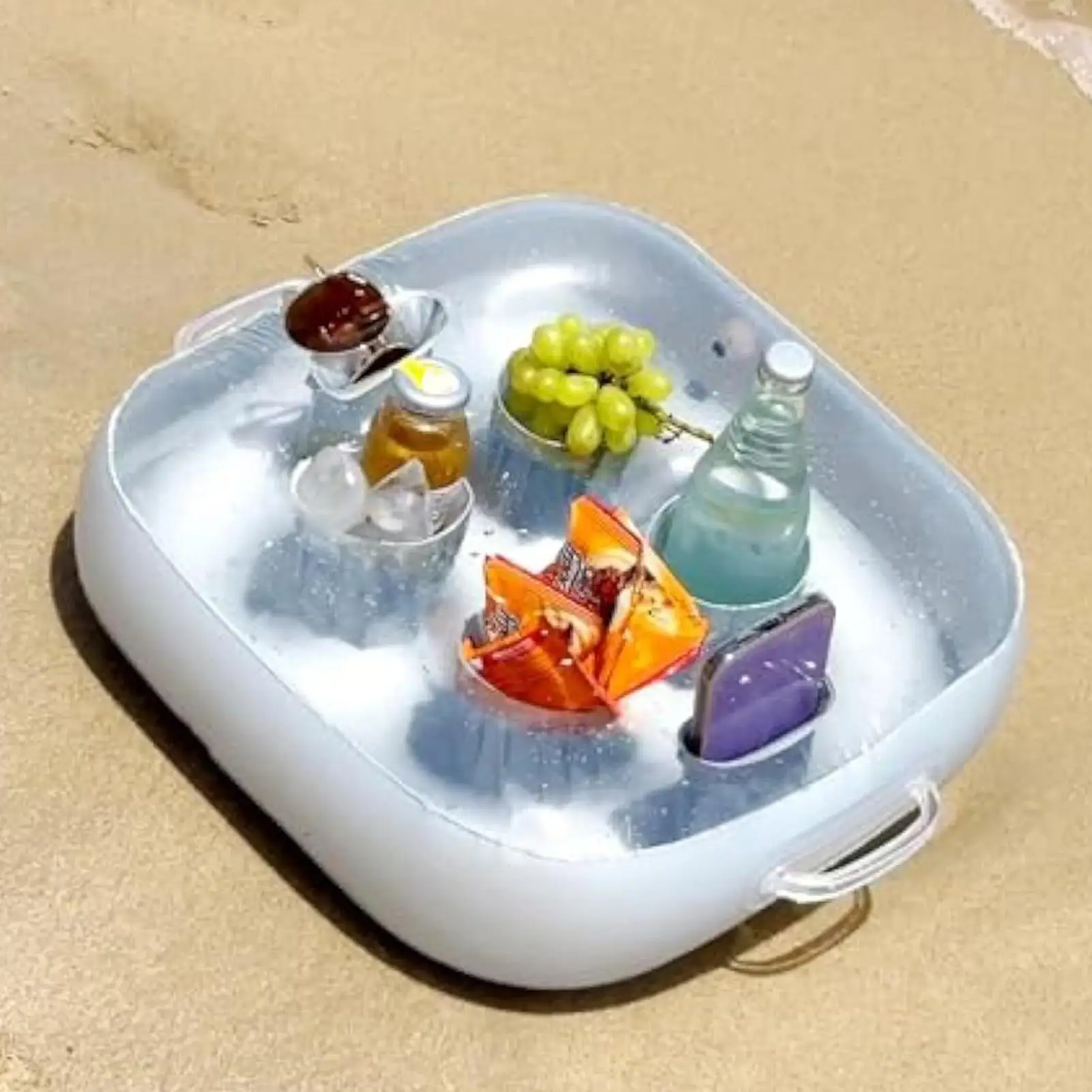 

Летнее морское ведро, подстаканник, надувной бассейн, пляж, плавание, игра, семейная вечеринка, поплавок для пива, поднос для напитков, стол-холодильник, аксессуары для игрушек