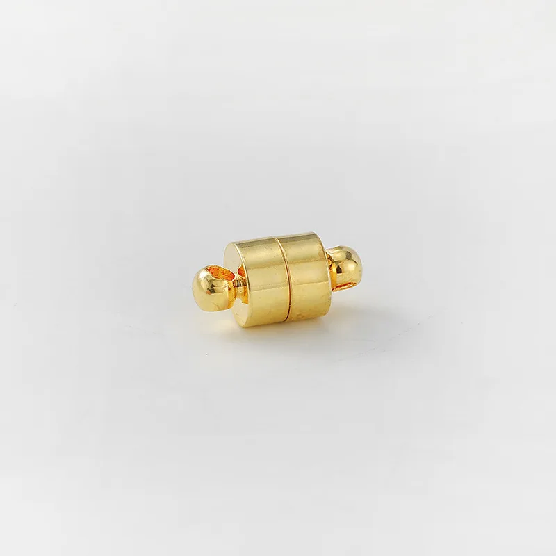 

New 10 Pcs/pack Color-preserving Flat Round Magnet Buckle Diy Jewelry Finishing Connection Buckle Accessories Wholesale