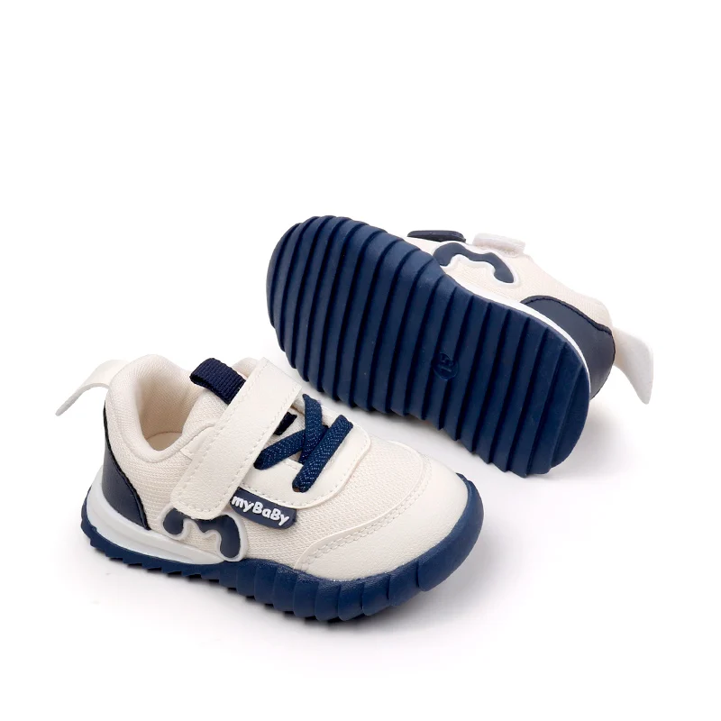 Baby Boys Girls 2024 Fall New Toddler Shoes Casual Sports Wind Soft Bottom Non-slip Casual Shoes