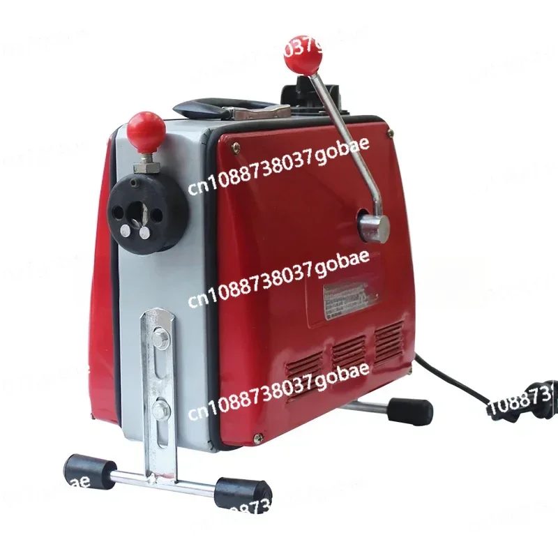 600W Pipeline Automatic Sewer Dredger Toilet Floor Drain Dredging Blockage Drainage Cleaning