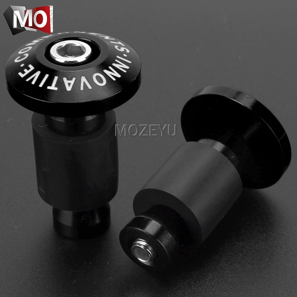 For Kawasaki ZX6R ZX-6R ZX 6R ZX7R ZX9R ZX10R ZX-10R ZX12R ZX14R ZX4R ZX4RR ZX-4R Motorcycle Handlebar Grips Handle Cap End Plug view 4