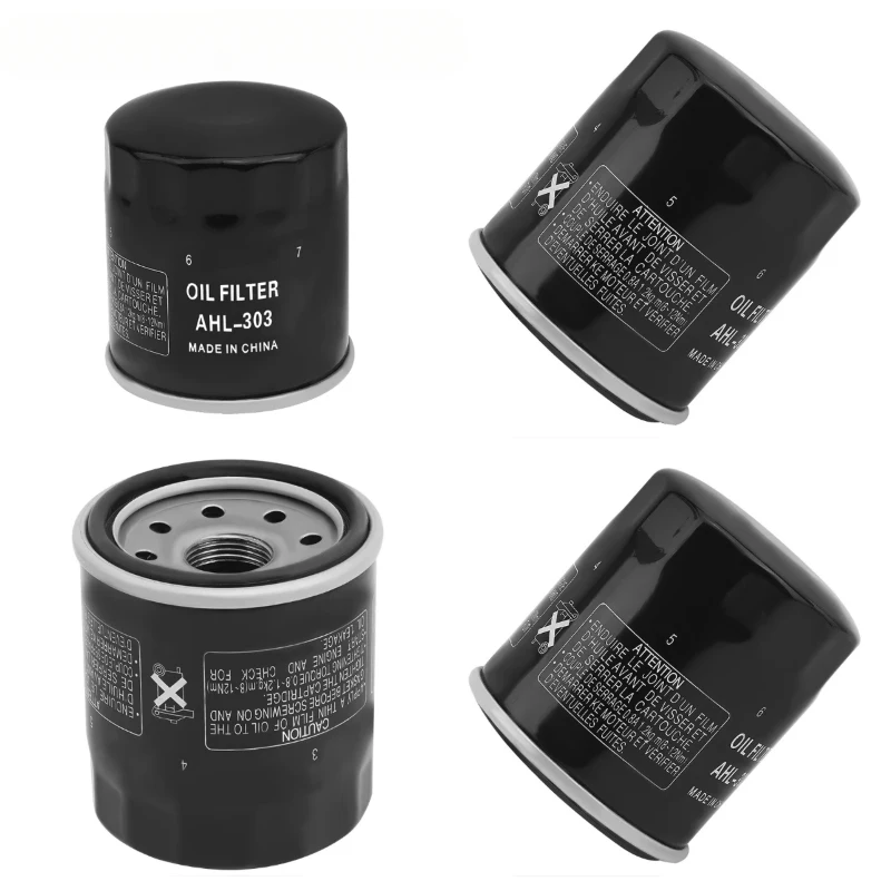 Motorcycle 1/2/4/6 PC Oil Filters For HONDA CBR400 CBR400RRH CBF500 CBR600 F2 F3 F4 CBR600F CBR600F2 CBR900RR CBR1000F CBR1100XX
