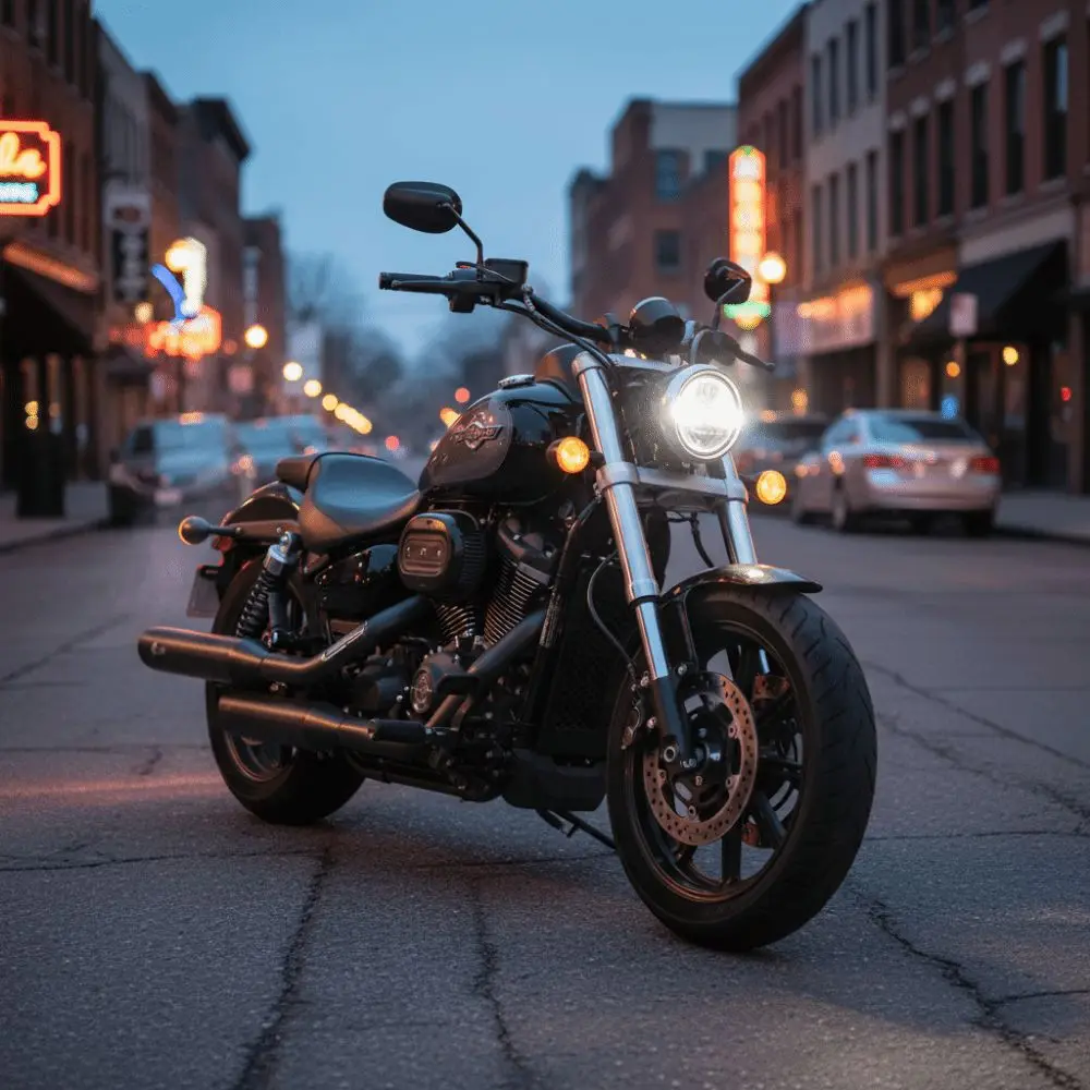 

Waterproof Motorcycle LED Light LED Durable Motorcycle Spotlight Two-Color Effective Automotive Headlamps Fog Conditions