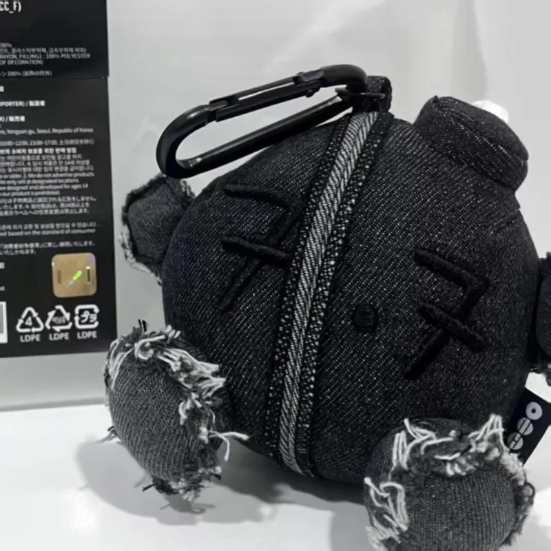 Presale Bts coal briquette Korean Wave Idol Periphery Cowboy Plush Pendant Retro Collectibles Storage Keychain Bag Pendant Gift - view 6