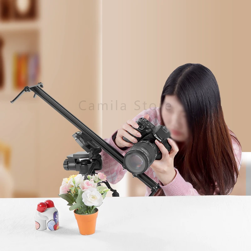 

Mobile phone Camera Track Slider Aluminum Alloy Damping Slider Track Video Stabilizer Rail Track Slider for DSLR Camcorder