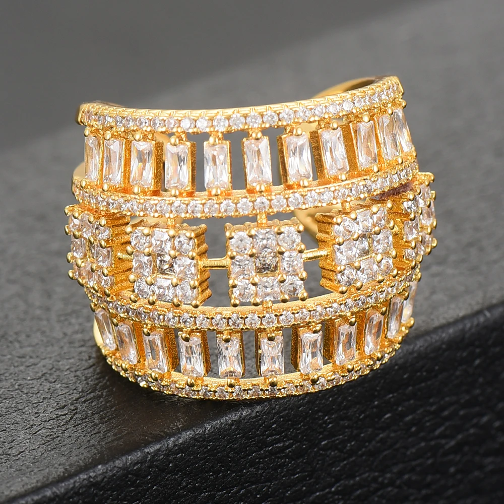 Missvikki Be الأصلي لامعة فاخرة عبر الدائري رومانسية العصرية المرأة الذكرى بيجو هدية عرض الحفلات مجوهرات الزفاف الزفاف #3