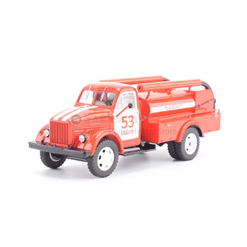 1:43 ACU-20(51A) Soviet Rural Fire Truck Alloy Simulation Car Model Static Collection Decorated Holiday Gifts Toys Souvenir Gift