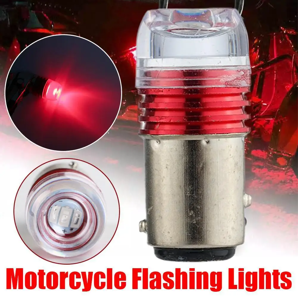 1PCS 1156 BA15S 1157 BAY15D Red Strobe Lamp 5730 12V Brake Trunk Parking LED Tail Signal Flashing Car Reverse Light Turn Bu T4N7