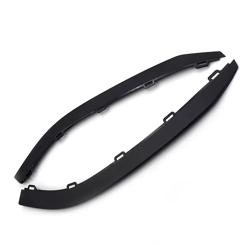 2Pcs Car Front Bumper Lip Air Deflector Valance Trim Lower Spoilers For VW For Golf MK7 GTI 2015-2017